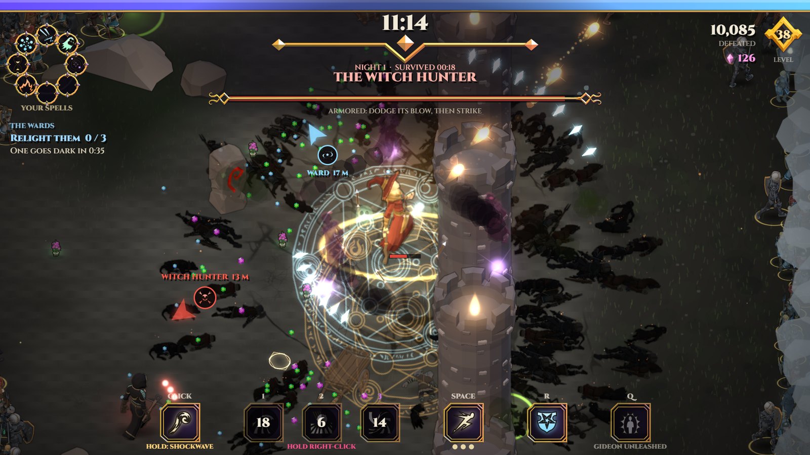 Gideon Unleashed, the ultimate